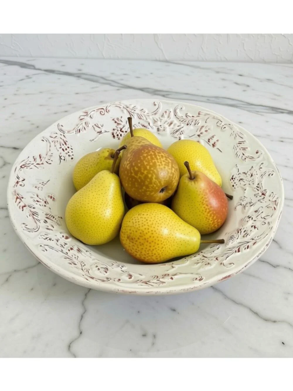 Tuscan-Style Ceramic Serving Bowl